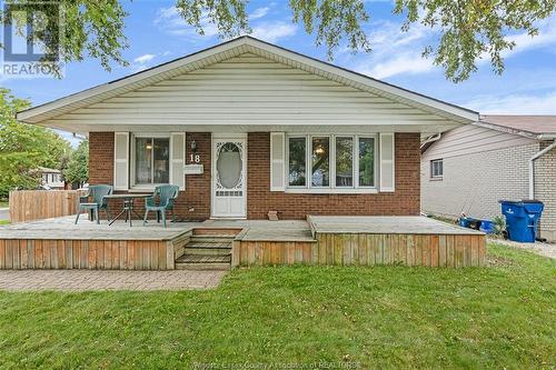 18 Pearl Street, Tilbury, ON - Outdoor With Deck Patio Veranda