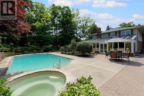 175 Bathgate Drive, Toronto, ON - Outdoor With In Ground Pool With Deck Patio Veranda