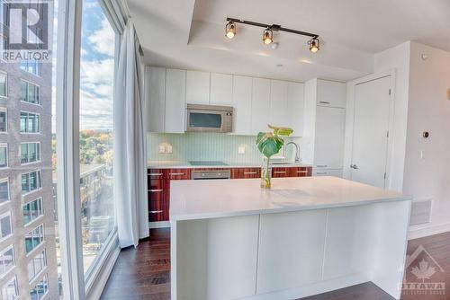 111 Champagne Avenue S Unit#811, Ottawa, ON - Indoor Photo Showing Kitchen