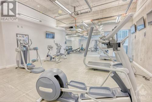 111 Champagne Avenue S Unit#811, Ottawa, ON - Indoor Photo Showing Gym Room