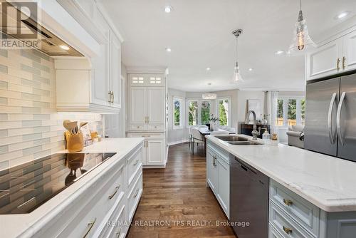 16 Duke Street, Whitby, ON - Indoor Photo Showing Kitchen With Double Sink With Upgraded Kitchen