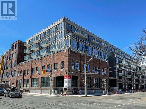 206 - 150 Logan Avenue, Toronto, ON - Outdoor With Facade