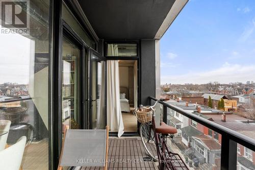 502 - 109 Wolseley Street, Toronto, ON - Outdoor With Balcony With Exterior