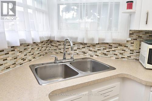 141 Reid Avenue S, Hamilton, ON - Indoor Photo Showing Kitchen With Double Sink