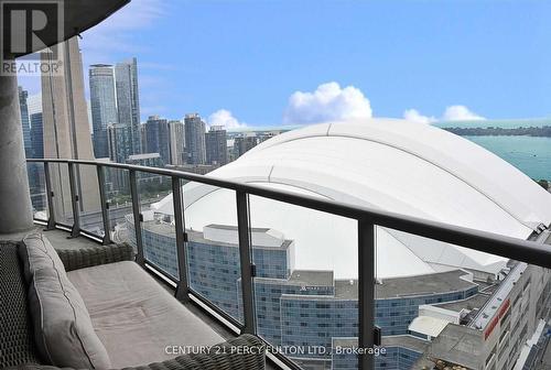 3605 - 361 Front Street W, Toronto, ON - Outdoor With Balcony With View With Exterior