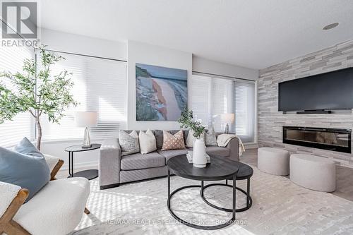 505 - 59 East Liberty Street, Toronto, ON - Indoor Photo Showing Living Room With Fireplace