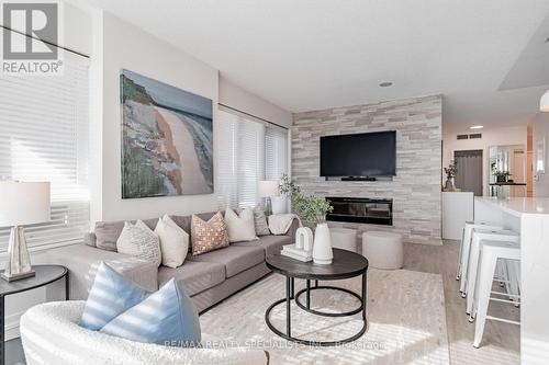 505 - 59 East Liberty Street, Toronto, ON - Indoor Photo Showing Living Room With Fireplace