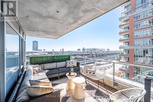 505 - 59 East Liberty Street, Toronto, ON - Outdoor With Balcony With View With Exterior