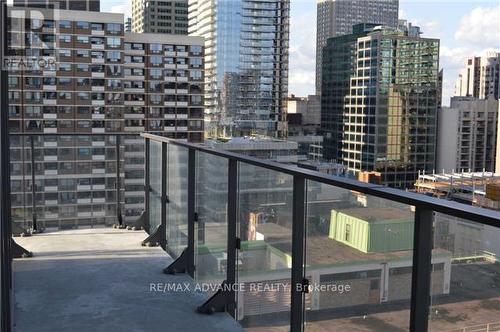 1408 - 75 St Nicholas Street, Toronto, ON - Outdoor With Balcony