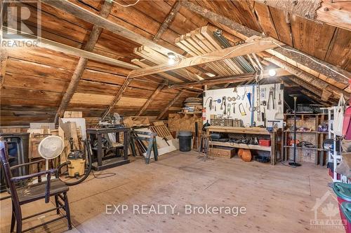 2745 Cassburn Road, Champlain (614 - Champlain Twp), ON - Indoor Photo Showing Garage