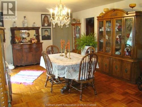 12578 Mitton Line, Ridgetown, ON - Indoor Photo Showing Dining Room