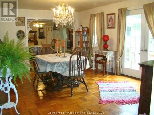 12578 Mitton Line, Ridgetown, ON - Indoor Photo Showing Dining Room