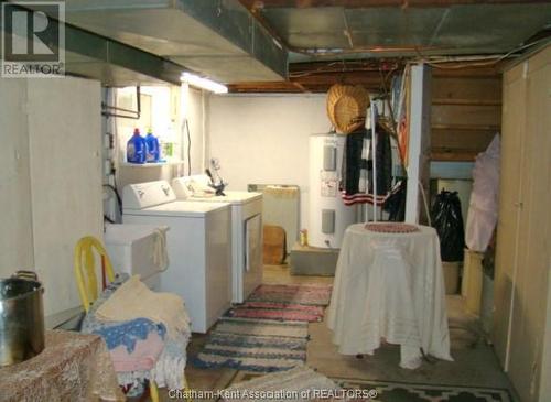 12578 Mitton Line, Ridgetown, ON - Indoor Photo Showing Laundry Room