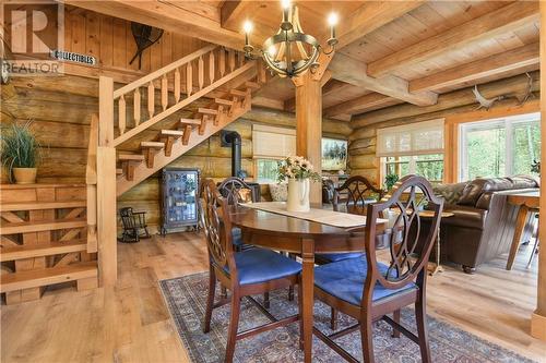 8 Tanager Trail, Westmeath, ON - Indoor Photo Showing Dining Room