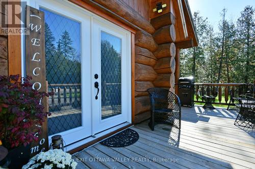 8 Tanager Trail, Whitewater Region, ON - Outdoor With Deck Patio Veranda With Exterior