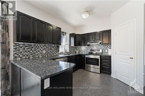 412 June Court, Ottawa, ON - Indoor Photo Showing Kitchen With Upgraded Kitchen