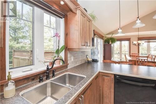 102 Mazerolle Street, Shippagan, NB - Indoor Photo Showing Kitchen With Double Sink