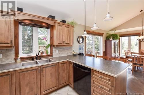 102 Mazerolle Street, Shippagan, NB - Indoor Photo Showing Kitchen With Double Sink