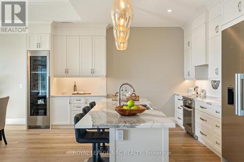 604 - 77 Yates Street, St. Catharines, ON - Indoor Photo Showing Kitchen With Upgraded Kitchen