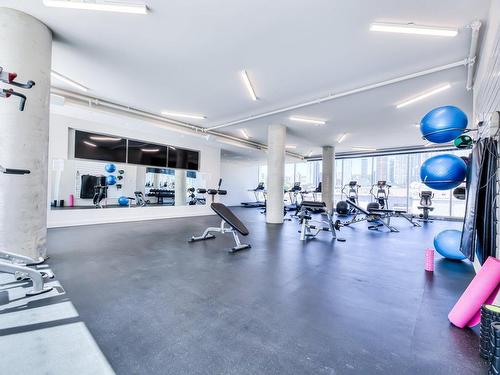 Salle d'exercice - 823B-1400 Rue Ottawa, Montréal (Le Sud-Ouest), QC - Indoor Photo Showing Gym Room