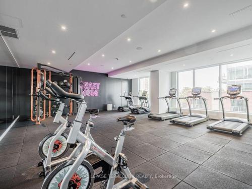 2605-33 Helendale Ave, Toronto, ON - Indoor Photo Showing Gym Room