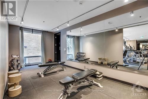 1204 - 428 Sparks Street, Ottawa, ON - Indoor Photo Showing Gym Room