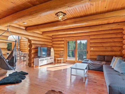 Living room - 3544 Ch. Du Lac-Legault, Sainte-Lucie-Des-Laurentides, QC - Indoor Photo Showing Living Room