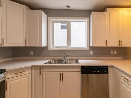 3 Matheson Street N, Kenora, ON - Indoor Photo Showing Kitchen With Double Sink