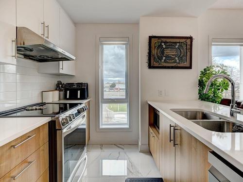 Kitchen - 310-248 Boul. Hymus, Pointe-Claire, QC - Indoor Photo Showing Kitchen With Double Sink