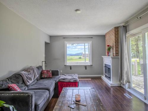 418 Mccluskey Drive, Thunder Bay, ON - Indoor Photo Showing Living Room With Fireplace