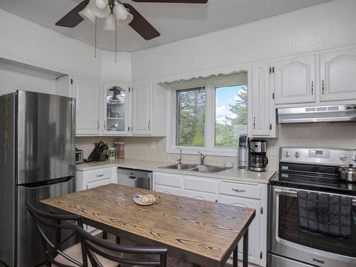 418 Mccluskey Drive, Thunder Bay, ON - Indoor Photo Showing Kitchen With Double Sink