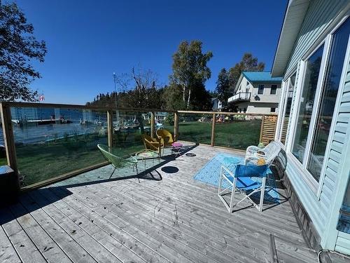 518 Fishermans Point Road, Shuniah, ON - Outdoor With Deck Patio Veranda