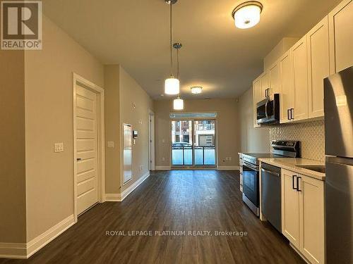 102 - 480 Gordon Krantz Avenue, Milton, ON - Indoor Photo Showing Kitchen With Stainless Steel Kitchen