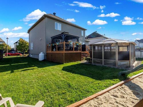 Backyard - 89 Rue Du Ruisselet, Vaudreuil-Dorion, QC - Outdoor With Deck Patio Veranda