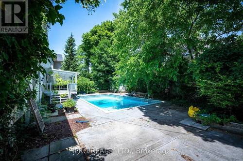 463 Drummond Road, Oakville, ON - Outdoor With In Ground Pool