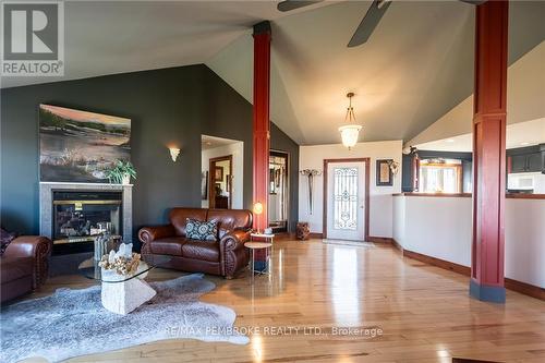 11 Fairway Drive, Petawawa, ON - Indoor Photo Showing Living Room With Fireplace