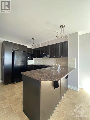 419 Chapman Mills Drive Unit#A, Ottawa, ON - Indoor Photo Showing Kitchen With Double Sink