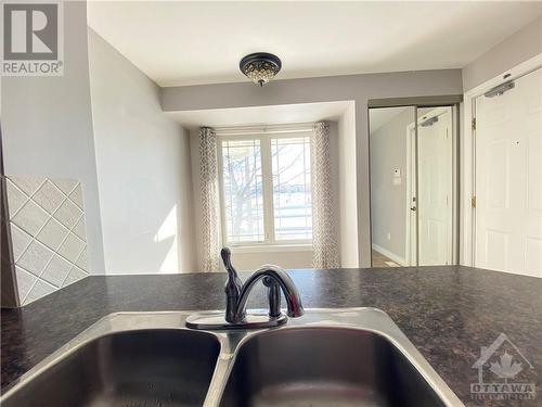 419 Chapman Mills Drive Unit#A, Ottawa, ON - Indoor Photo Showing Kitchen With Double Sink