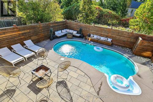 106 Colesbrook Road, Richmond Hill, ON - Outdoor With In Ground Pool With Deck Patio Veranda