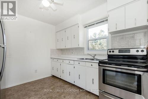 5358 Penetanguishene Road, Springwater, ON - Indoor Photo Showing Kitchen With Stainless Steel Kitchen With Double Sink