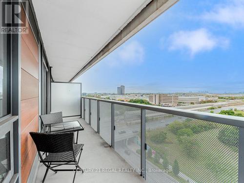 1311 - 120 Varna Drive, Toronto, ON - Outdoor With Balcony With View With Exterior