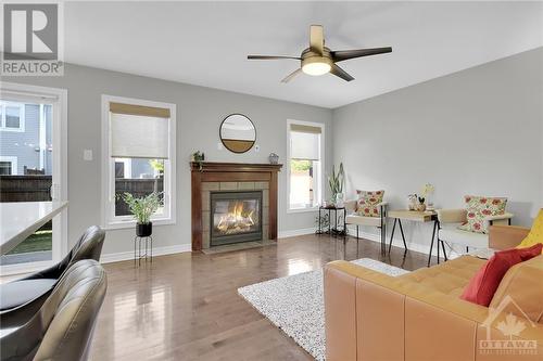 1789 Maple Grove Road, Ottawa, ON - Indoor Photo Showing Living Room With Fireplace