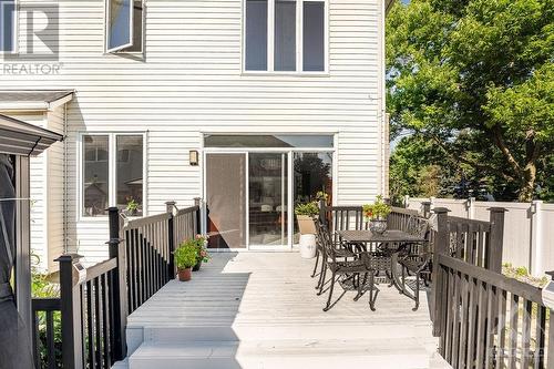 137 Ballance Drive, Ottawa, ON - Outdoor With Deck Patio Veranda With Exterior