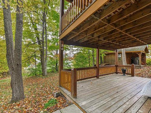 Balcon - 8 Rue Des Ardoises, Sainte-Agathe-Des-Monts, QC - Outdoor With Deck Patio Veranda With Exterior