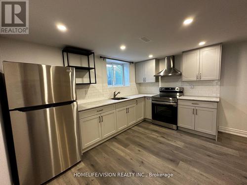 B - 23 Markwood Drive, Kitchener, ON - Indoor Photo Showing Kitchen With Stainless Steel Kitchen