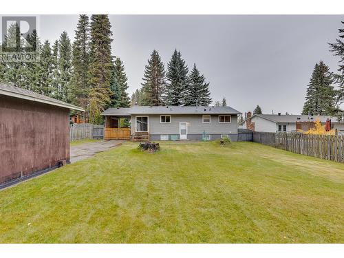 2895 Wildwood Crescent, Prince George, BC - Outdoor With Backyard