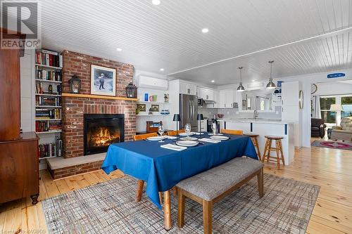 18 Bartley Lane, South Bruce Peninsula, ON - Indoor Photo Showing Other Room With Fireplace