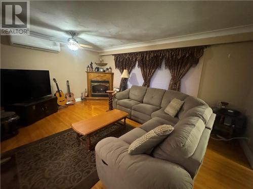 1188 Woodbine Avenue, Sudbury, ON - Indoor Photo Showing Living Room With Fireplace