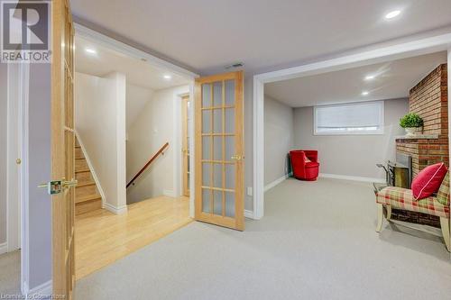 Lower level entrance from Main floor - 61 Renwick Avenue, Cambridge, ON - Indoor Photo Showing Other Room