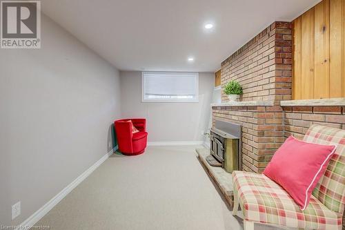 61 Renwick Avenue, Cambridge, ON - Indoor Photo Showing Other Room With Fireplace